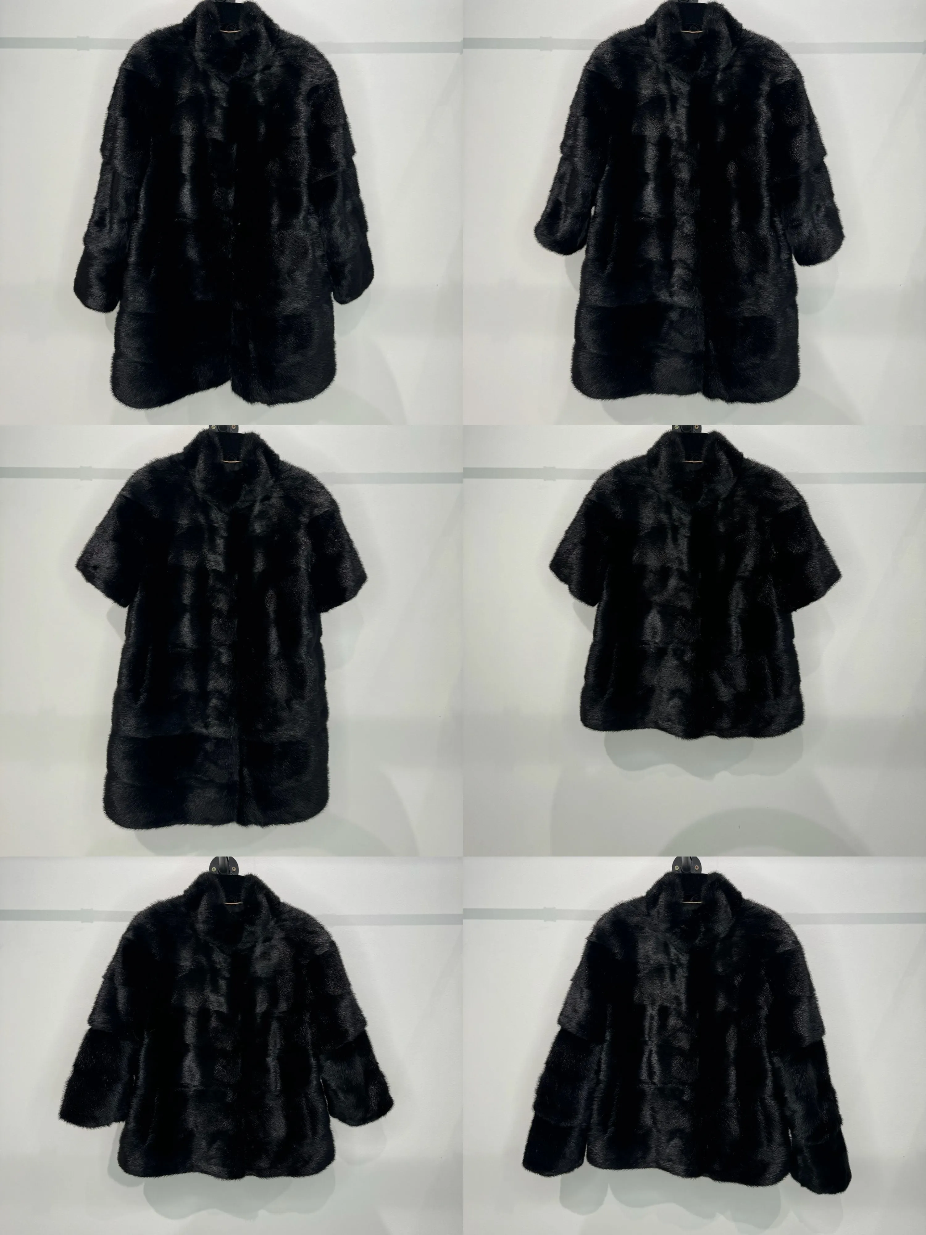 The Charlotte 6 in 1 Coat Black