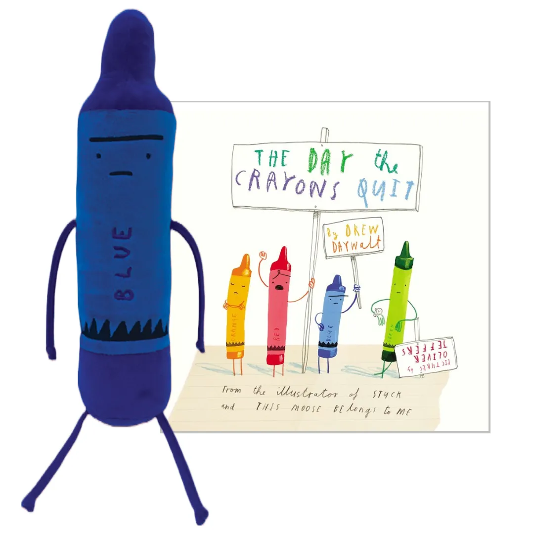 The Day the Crayons Quit - Blue