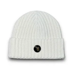 THE FLAMEKEEPERS HAT CLUB MERCANTE BEANIE IVORY