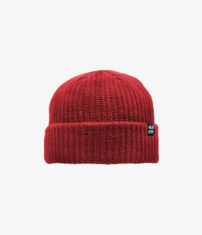 The Minimal Outdoor Beanie by Headster - Red