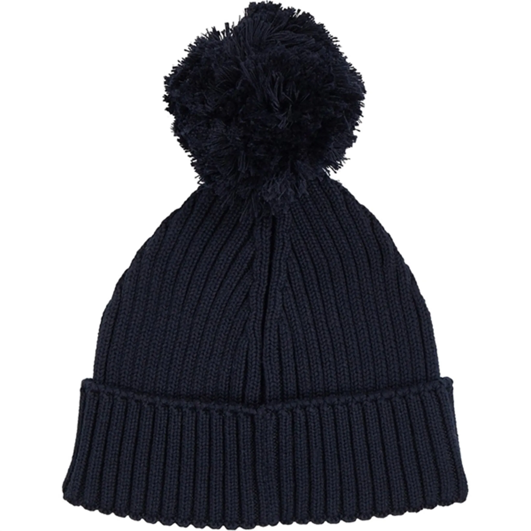 Tommy Hilfiger Big Flag Pom Pom Beanie Space Blue