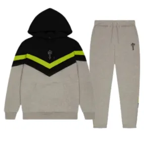 Trapstar V Stripe Hoodie Tracksuit Lime