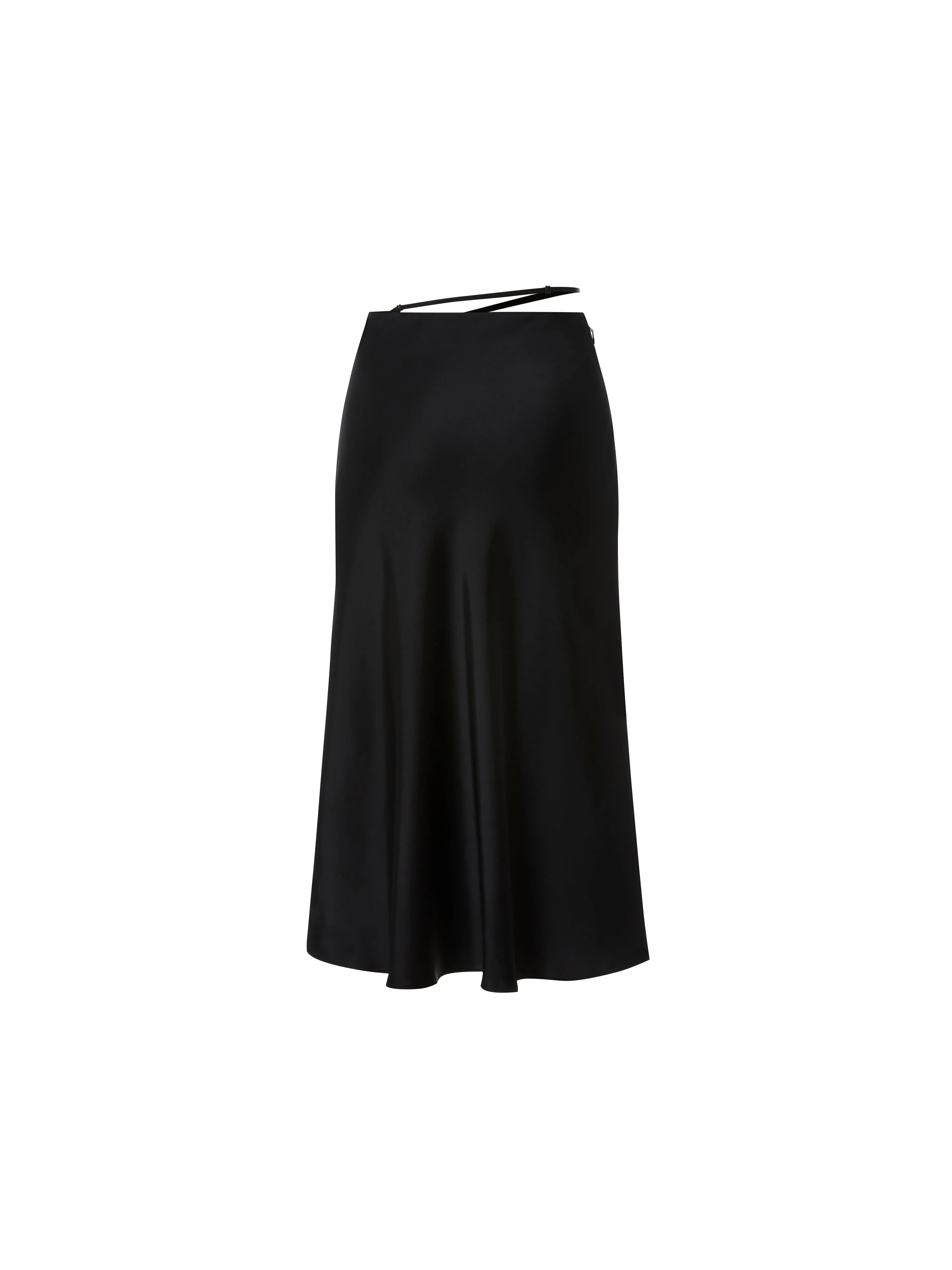 Triacetate Midi Skirt