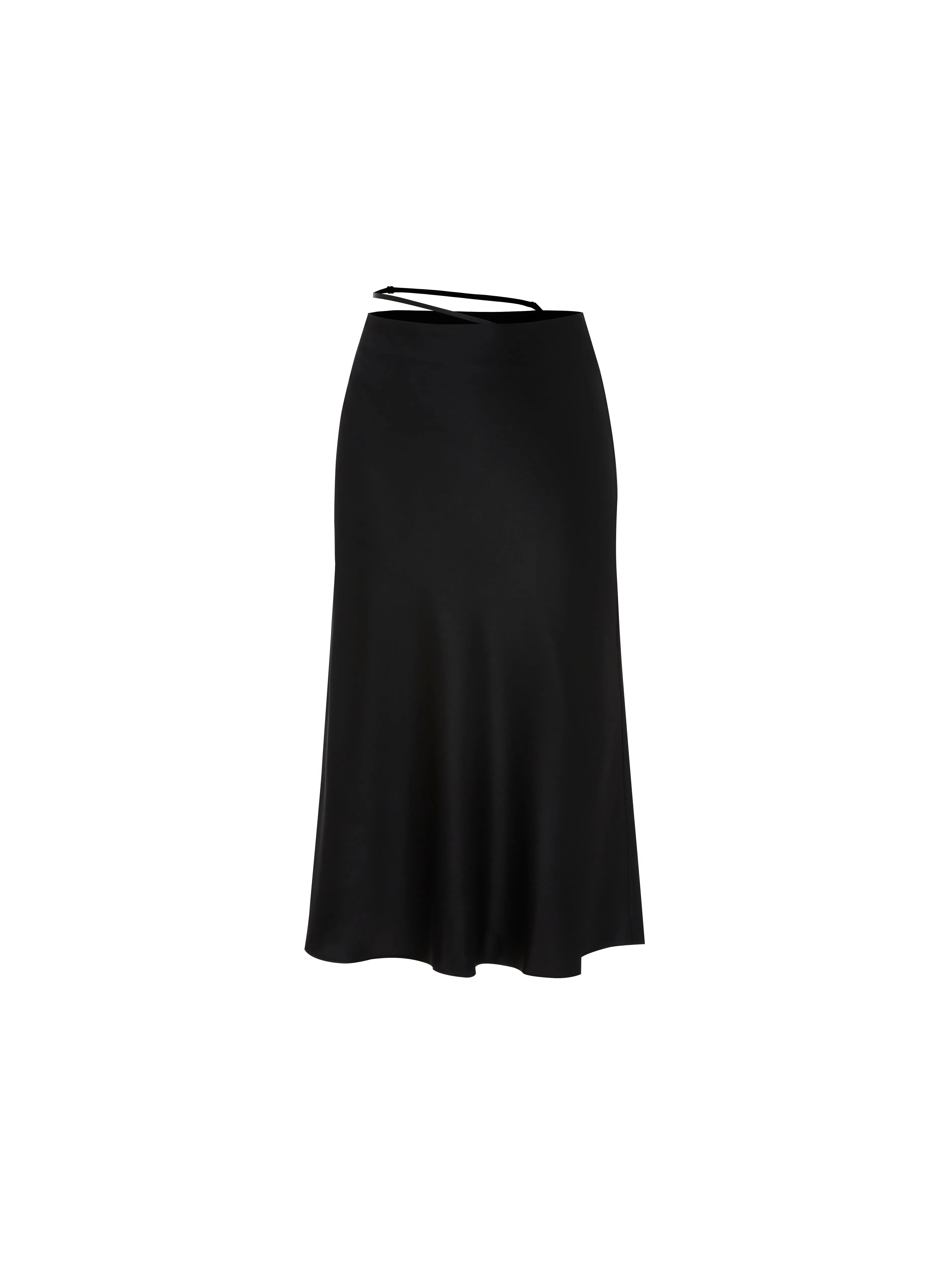 Triacetate Midi Skirt