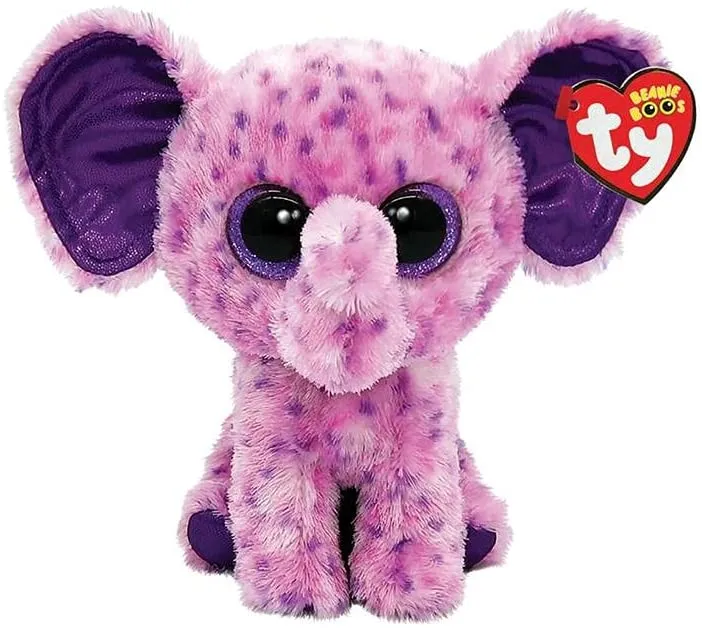 TY Beanie Boos - EVA the Elephant (Glitter Eyes)(Regular Size - 6 inch)