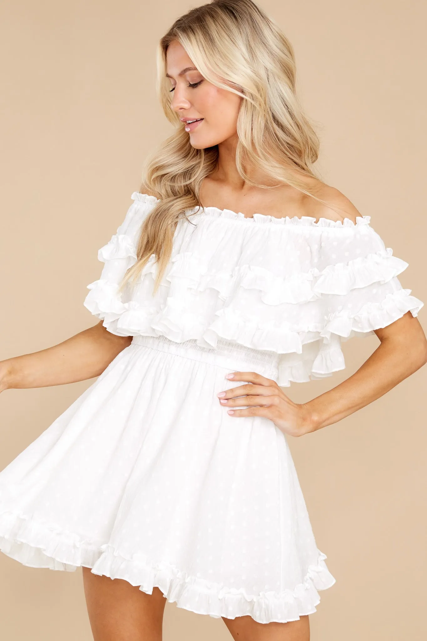 Undeniable Feelings White Dress