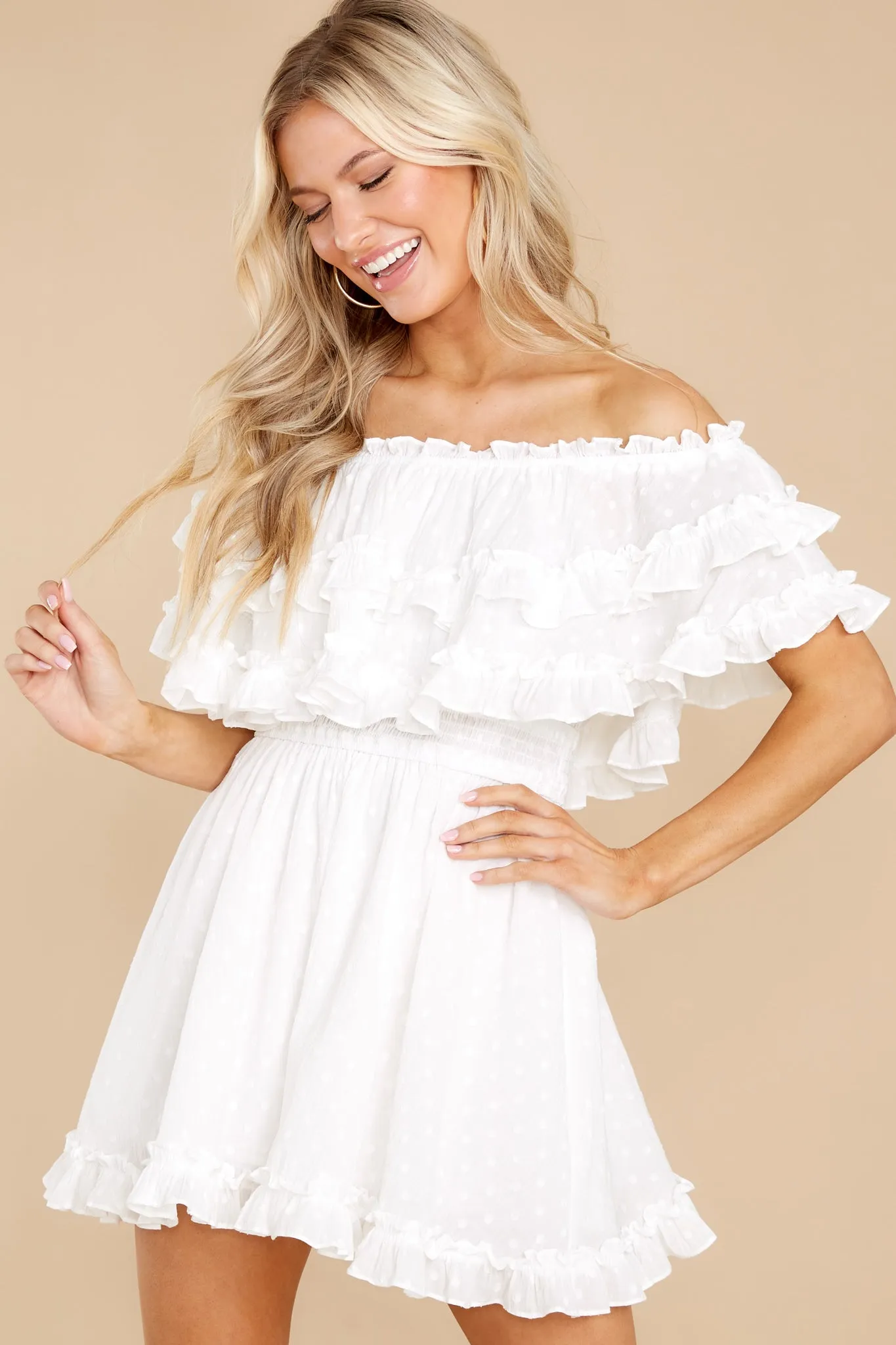 Undeniable Feelings White Dress