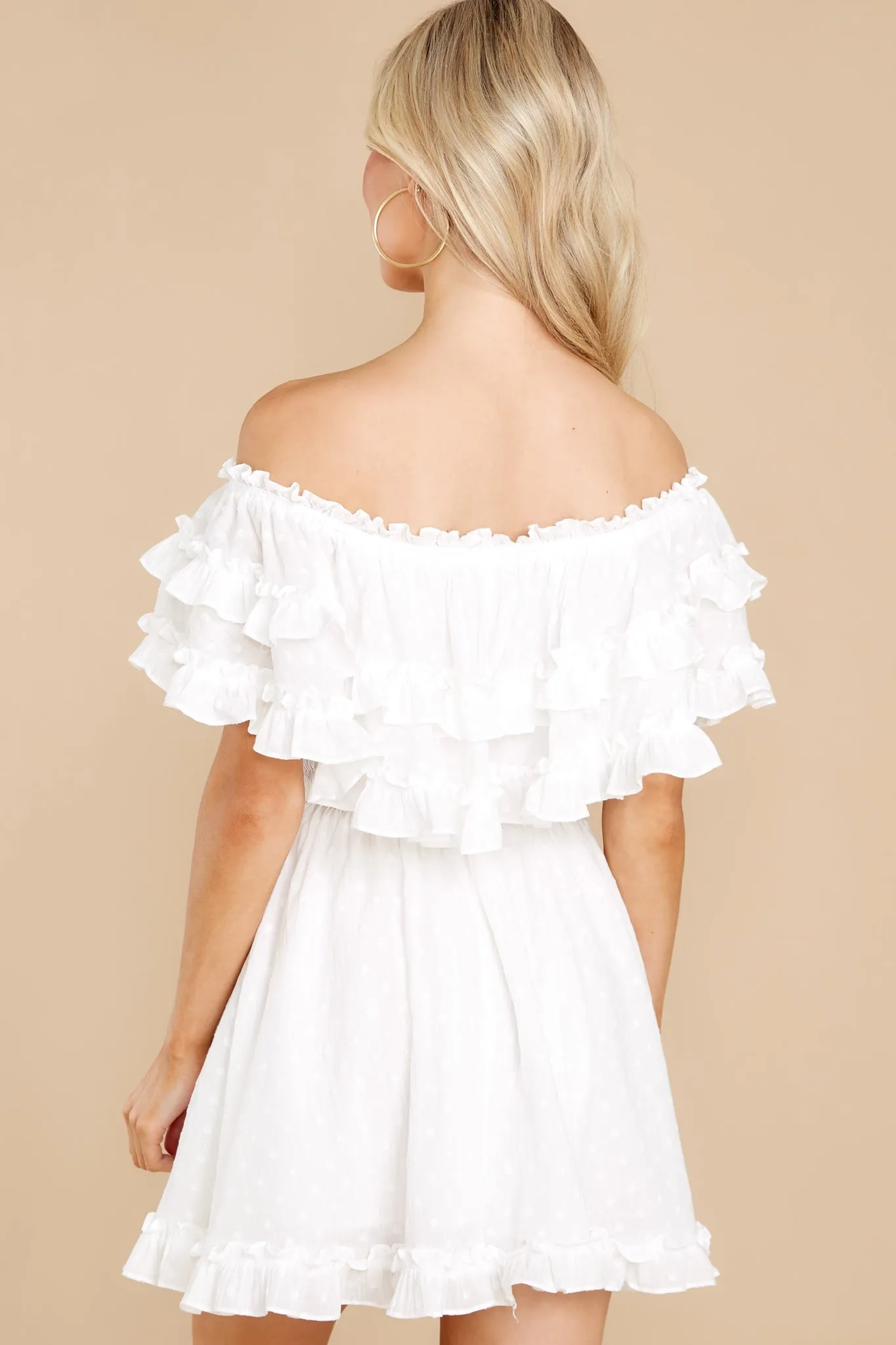 Undeniable Feelings White Dress