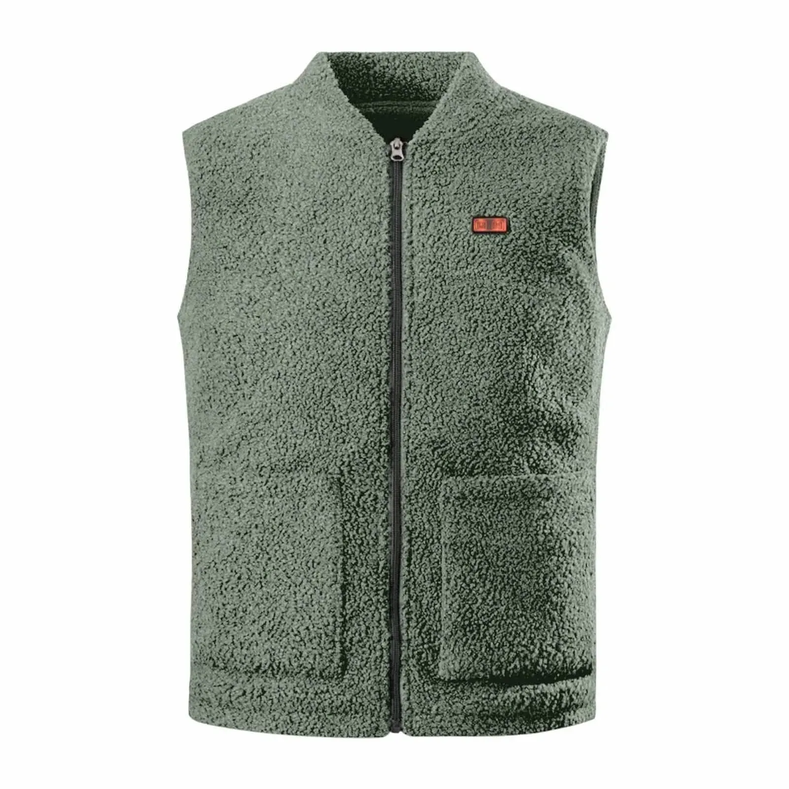 Unisex USB Heated Fleece Vest - Winter Outdoor Thermal Jacket