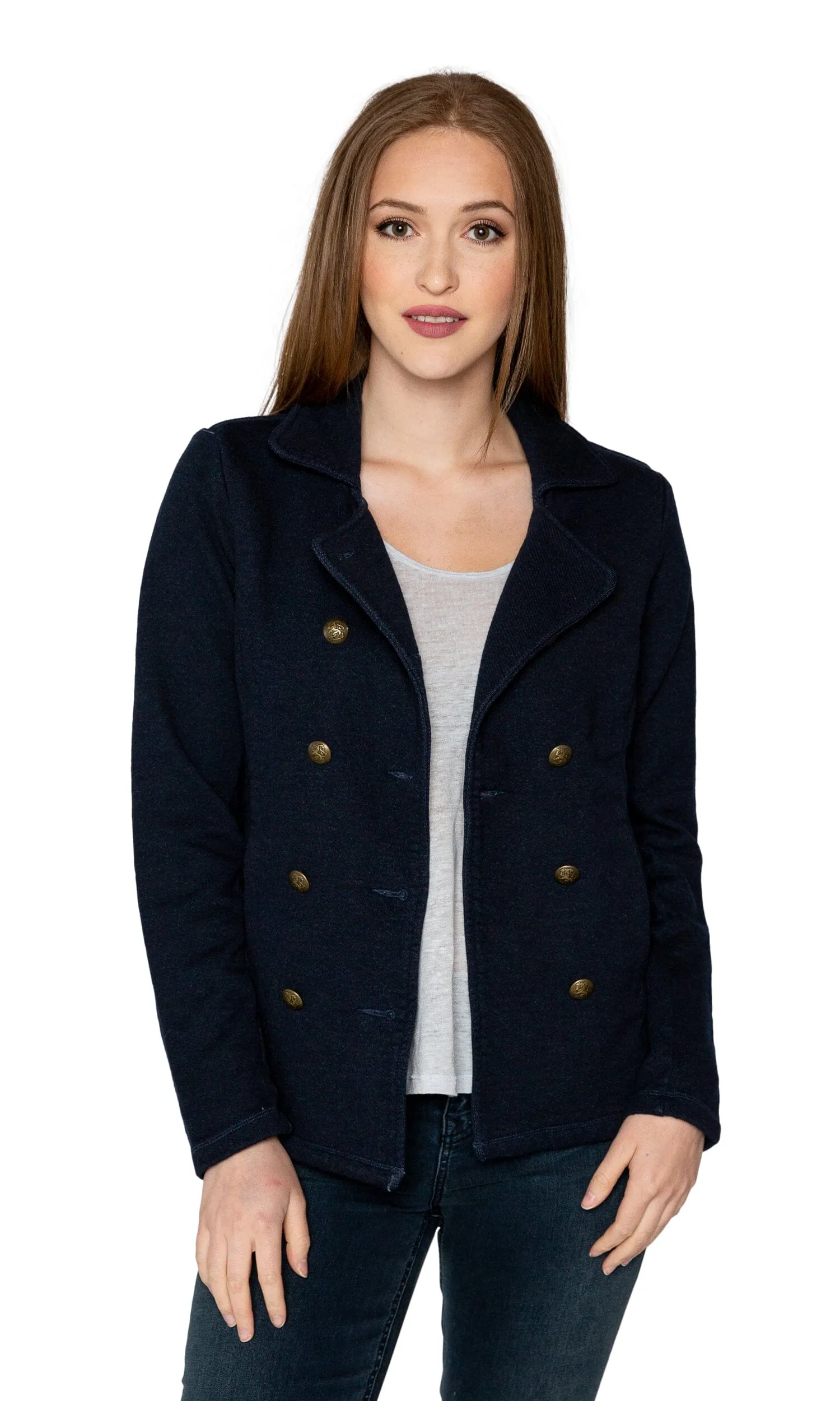 Velvet by Graham & Spencer Afin Fleece Peacoat