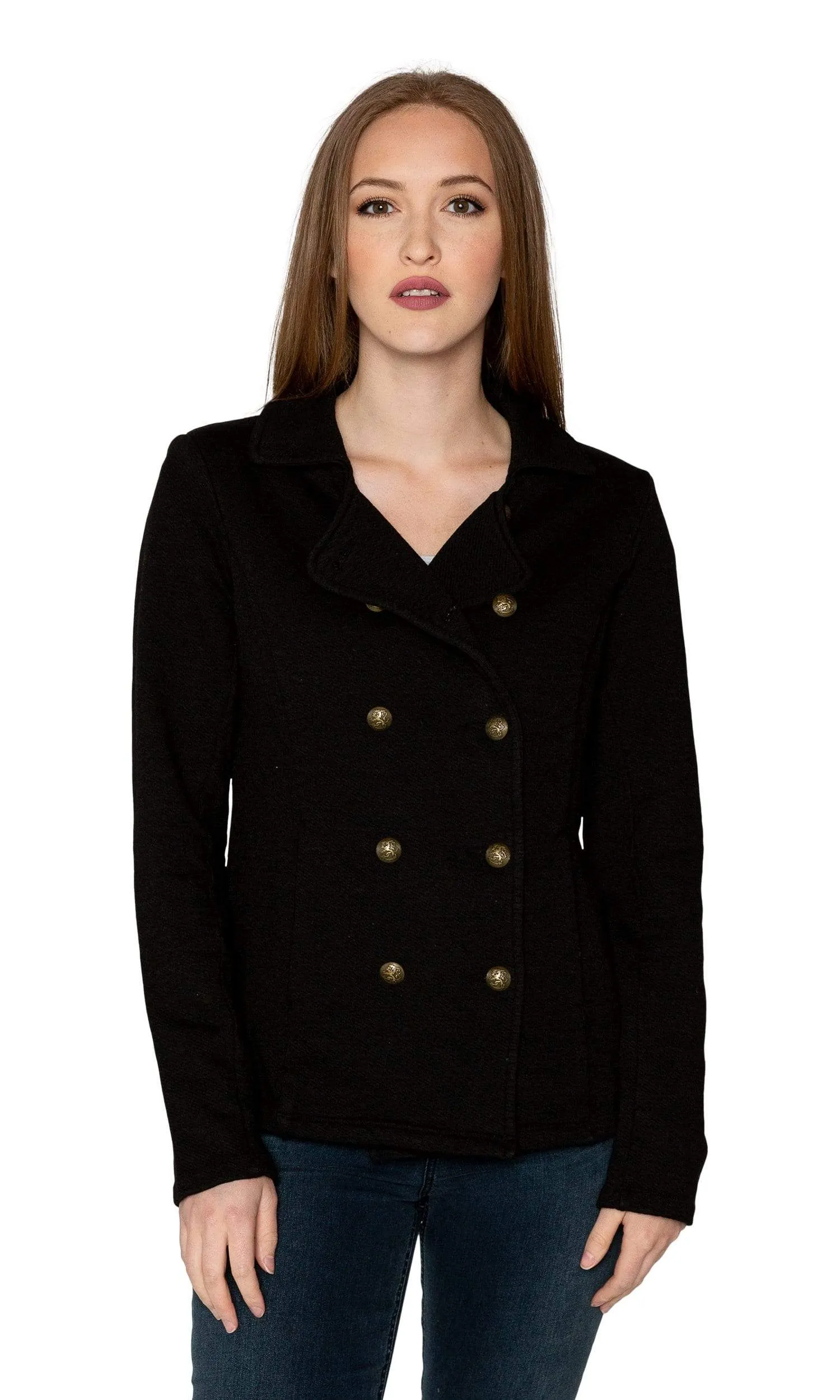 Velvet by Graham & Spencer Afin Fleece Peacoat