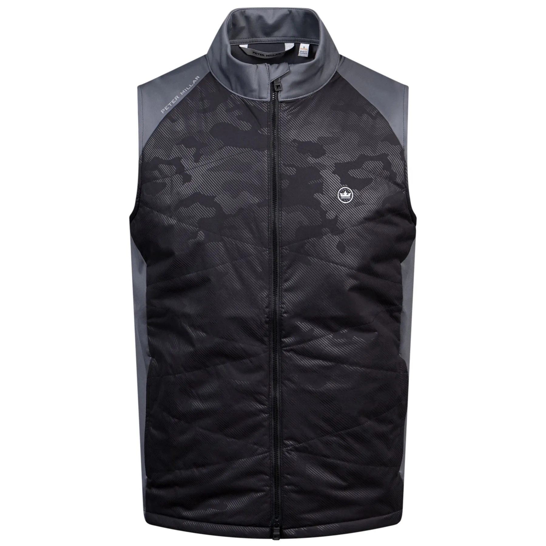 Venture Classic Fit Hybrid Vest Camo Black - AW24