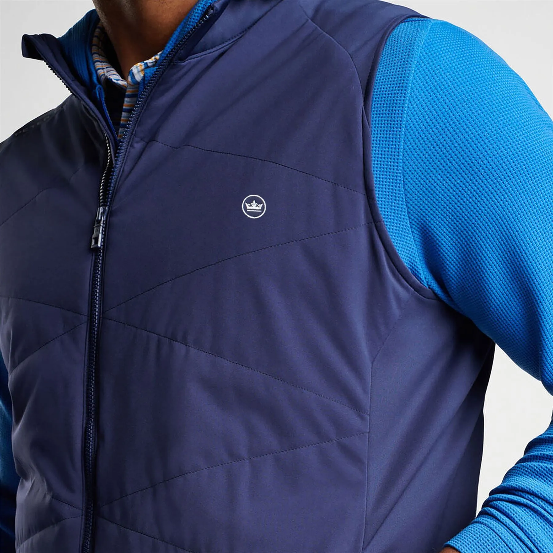 Venture Classic Fit Hybrid Vest Navy - AW24