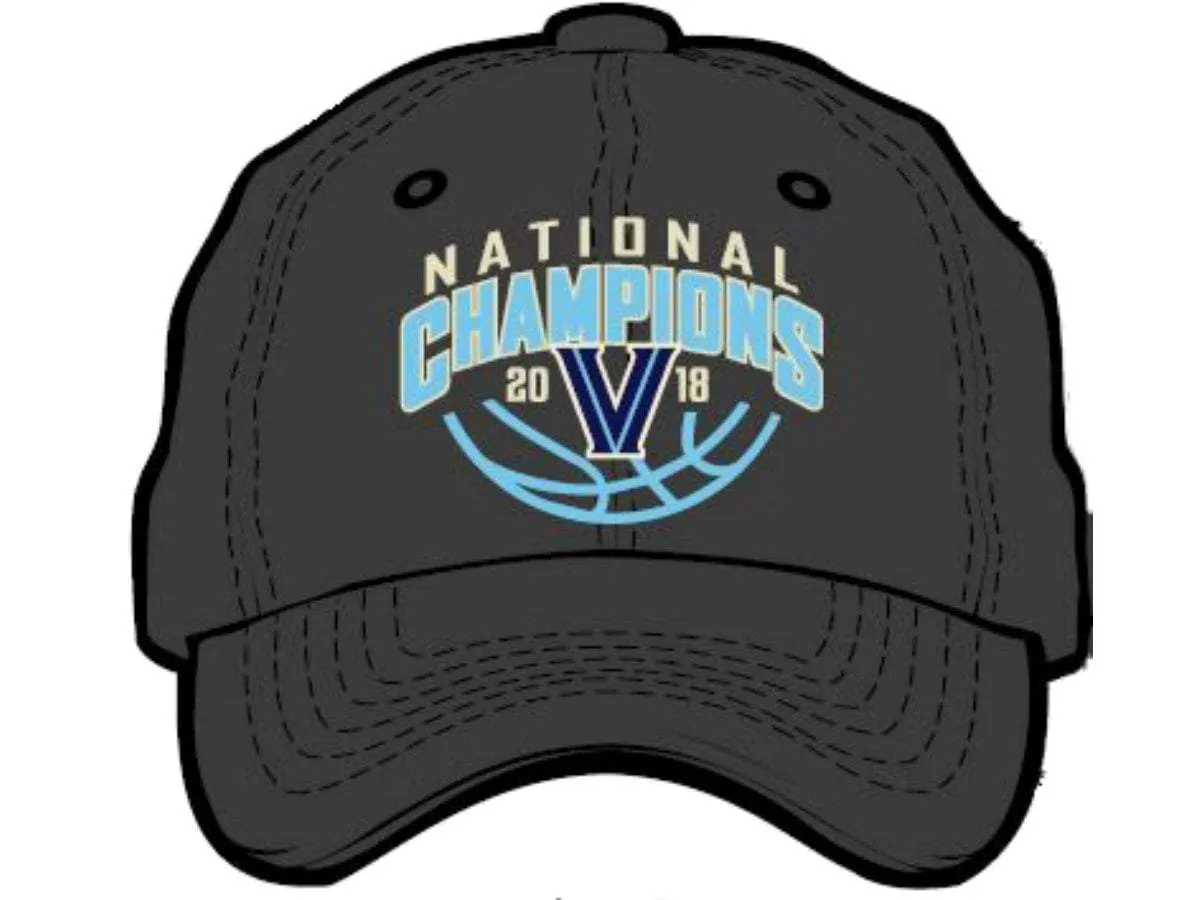 Villanova Wildcats 2018 Men's Basketball National Champions Adj. Relax Hat