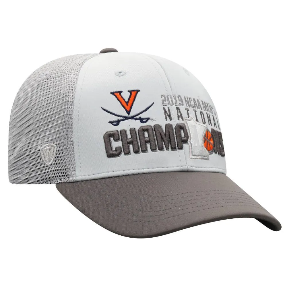 Virginia Cavaliers 2019 NCAA Basketball Champions Structured Mesh Adj Cap