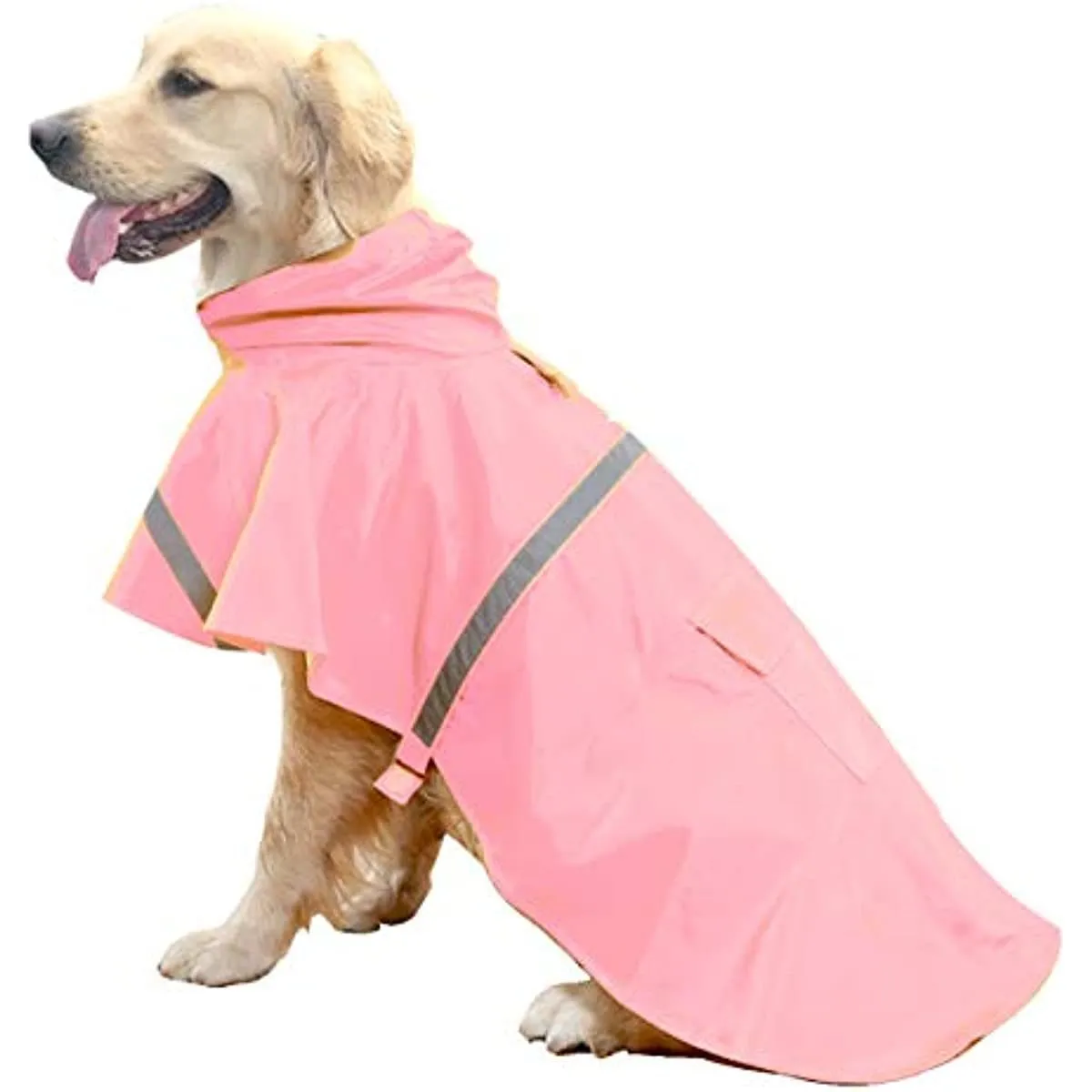 Waterproof Hooded Rain Poncho for Dogs