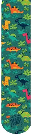 Wild Habitat Sublimation Kids Socks- Dinosaurs