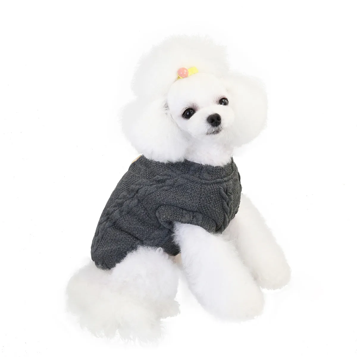 Winter warm sweater vest pet clothing